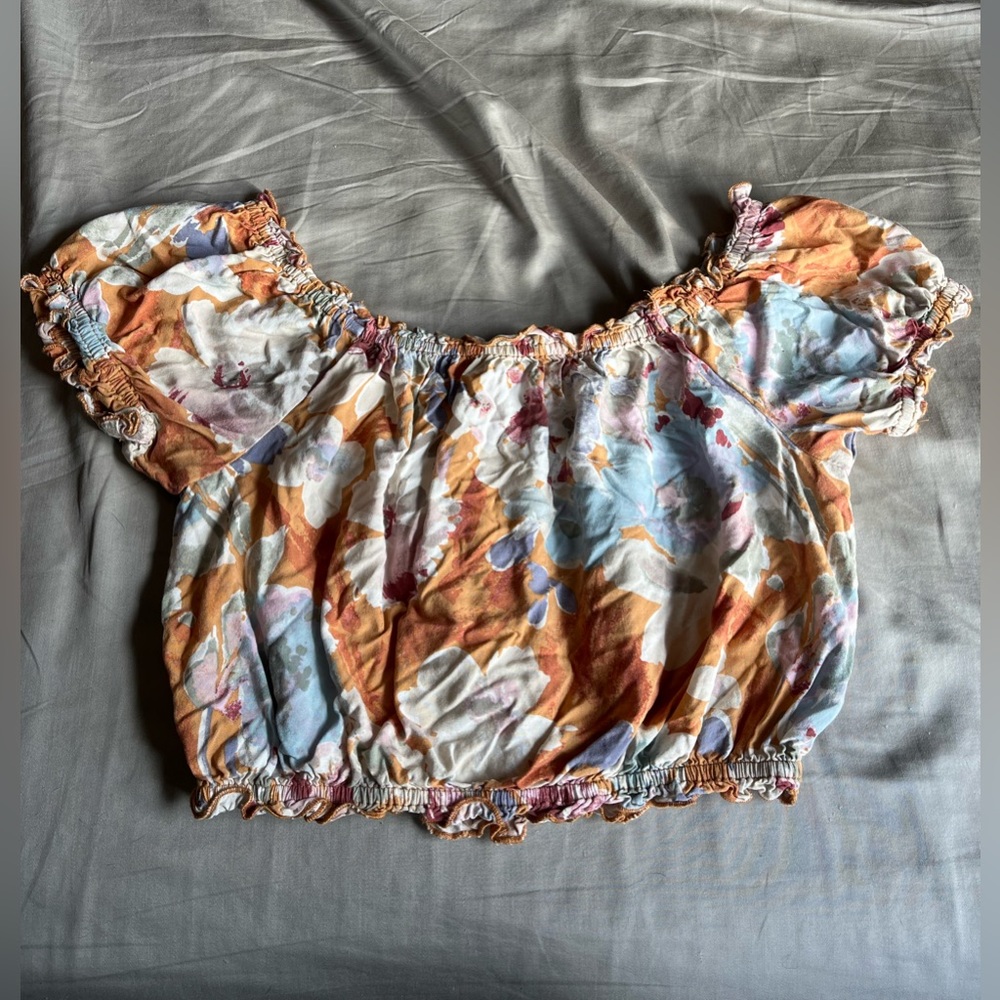 Floral Crop Top